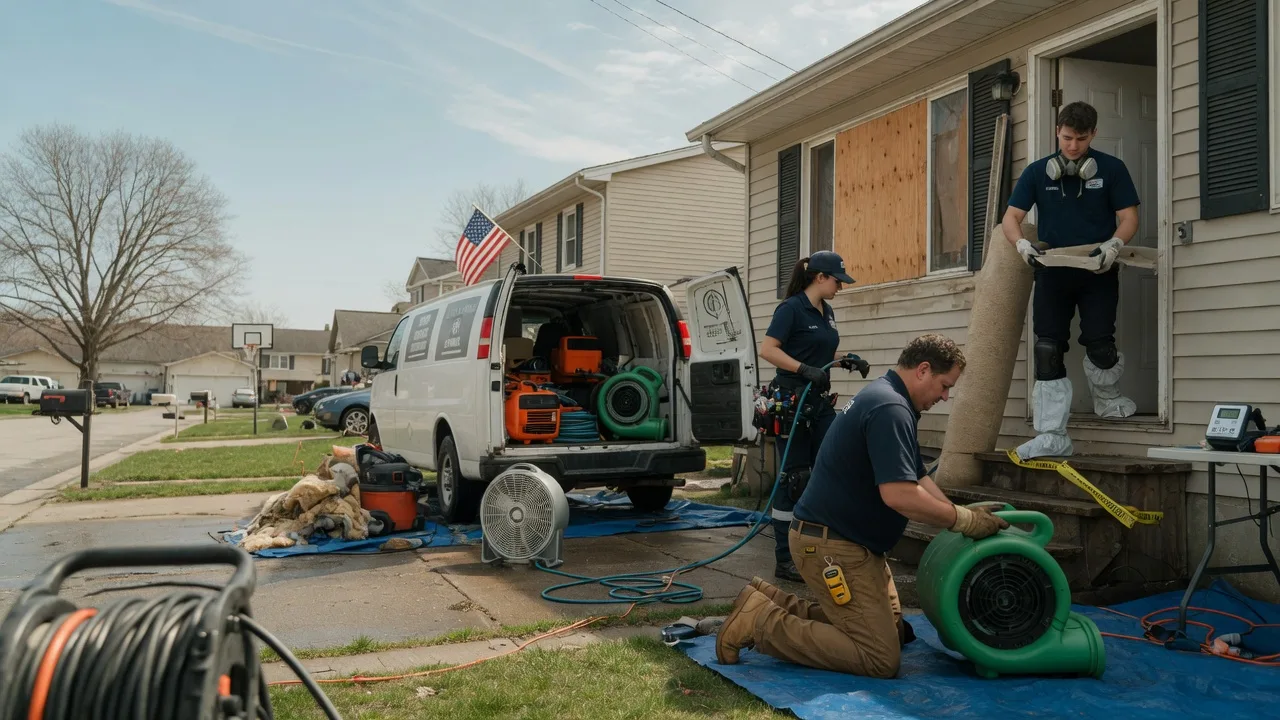 Water Damage Restoration in Chalk Hill, PA near me
